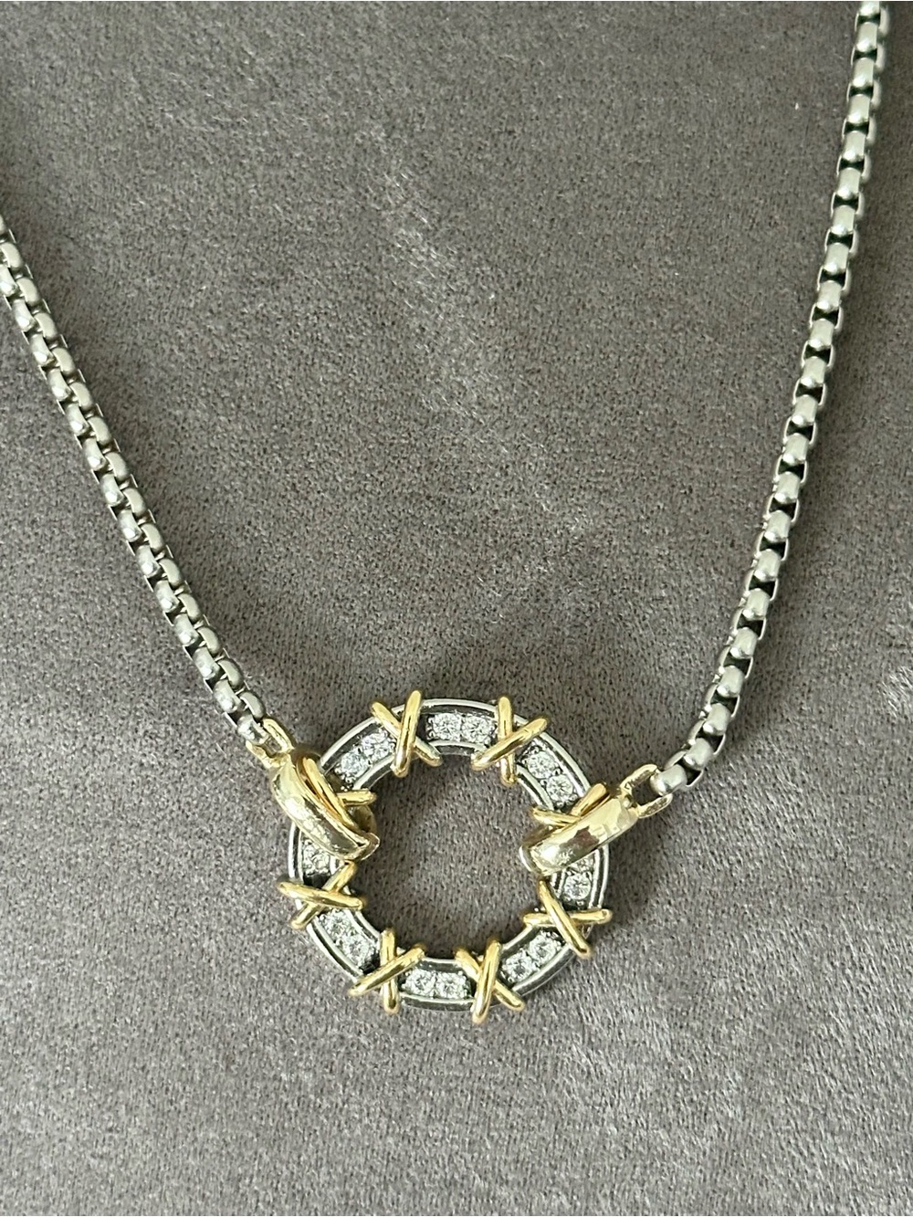 Circle Pendant Necklace